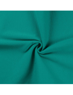 Ribbed jersey fabric - Emerald