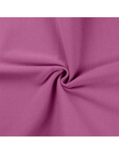Ribbed jersey fabric - Lilac