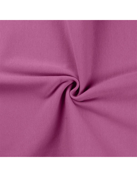 Ribbed jersey fabric - Lilac