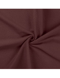 Ribbed jersey fabric - Mauve