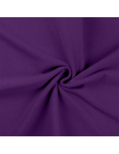 Ribbed jersey fabric - Purple