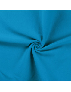 Ribbed jersey fabric - Turquoise