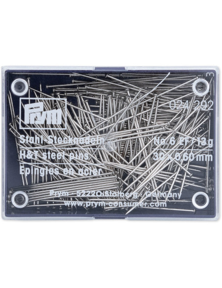 Box of 13 grams extra-fine pins Prym
