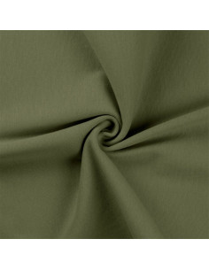 Ribbed jersey fabric - Khaki