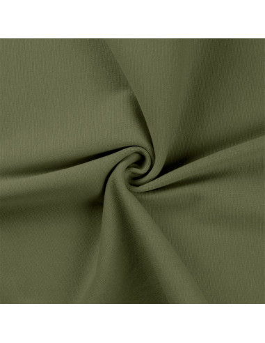 Ribbed jersey fabric - Khaki