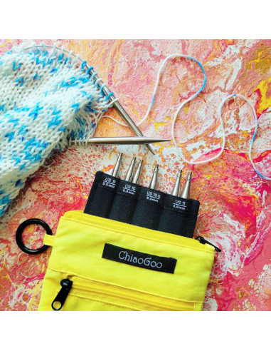ChiaoGoo Shorties Large Circular Knitting Needle Set