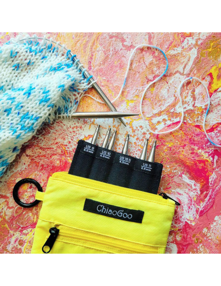 ChiaoGoo Shorties Large Circular Knitting Needle Set