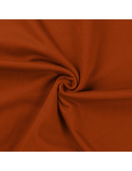 Sweatshirt fabric - Cognac