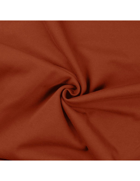 Sweatshirt fabric - Terracotta