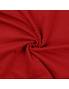 Sweatshirt fabric - Dark red