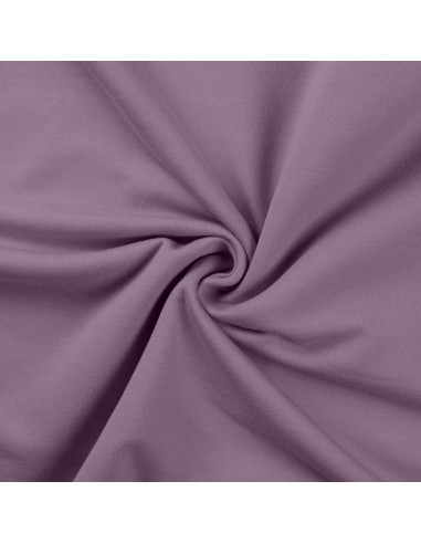 Dark lilac sweatshirt fabric