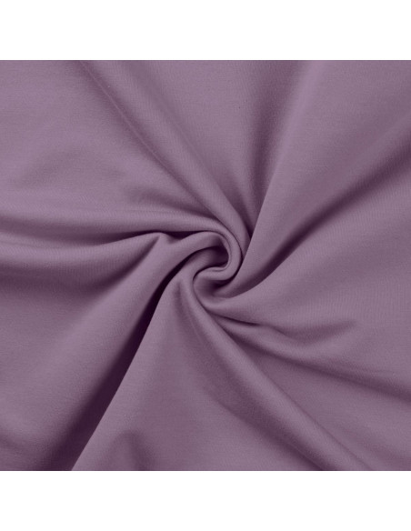 Dark lilac sweatshirt fabric