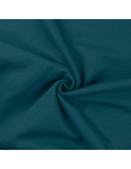 Sweatshirt fabric - Petrol blue