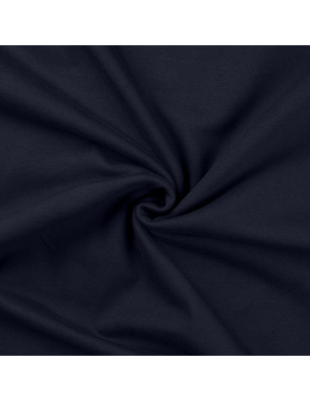 Sweatshirt fabric - Navy blue