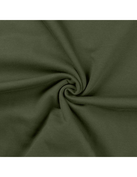 Sweatshirt fabric - Military green