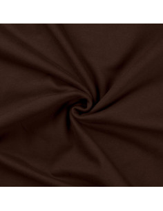 Sweatshirt fabric - Dark brown