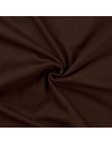 Sweatshirt fabric - Dark brown