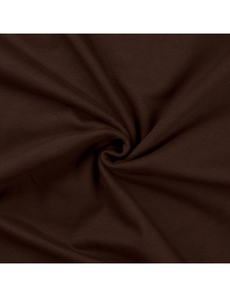 Sweatshirt fabric - Dark brown
