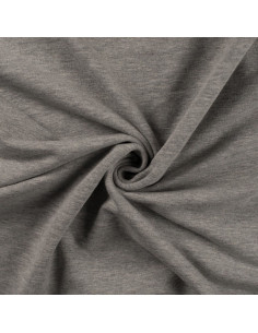 Light heather gray sweatshirt fabric