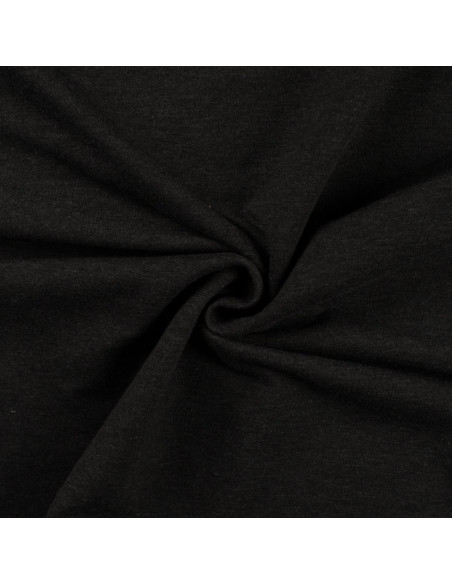 Dark heather gray sweatshirt fabric