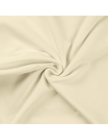 Fleece sweatshirt fabric - Ecru