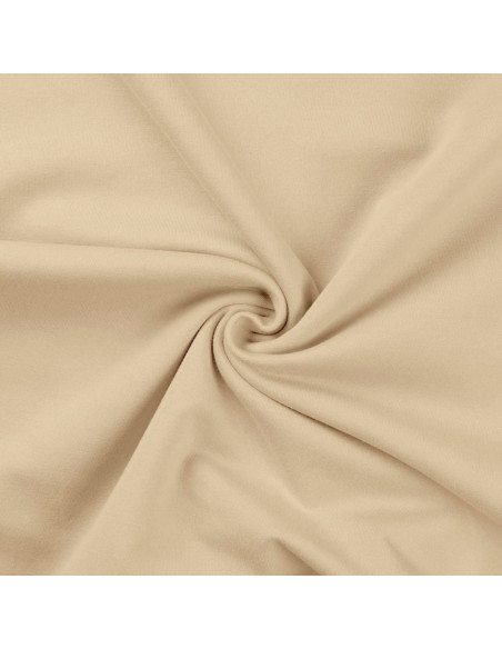 Fleece sweatshirt fabric - Champagne