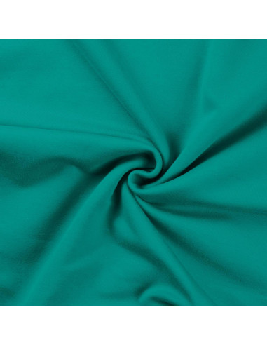 Fleece sweatshirt fabric - Emerald