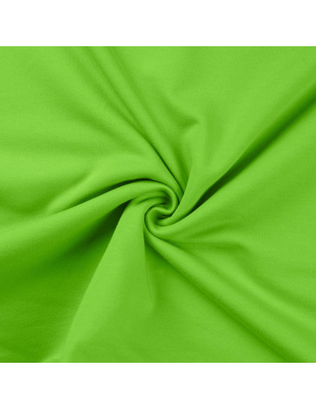 Fleece sweatshirt fabric - Lime green