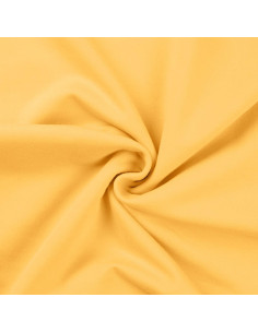 Fleece sweatshirt fabric - Straw yellow