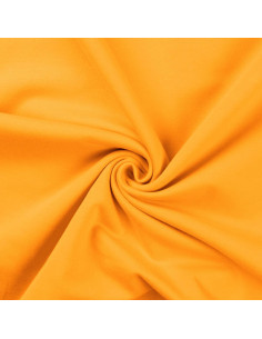 Fleece sweatshirt fabric - Yellow