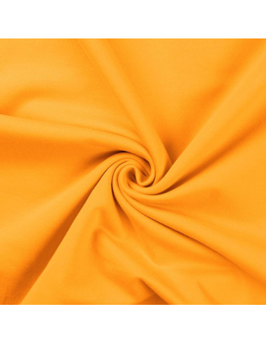 Fleece sweatshirt fabric - Yellow