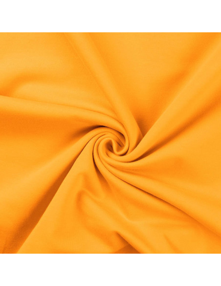 Fleece sweatshirt fabric - Yellow