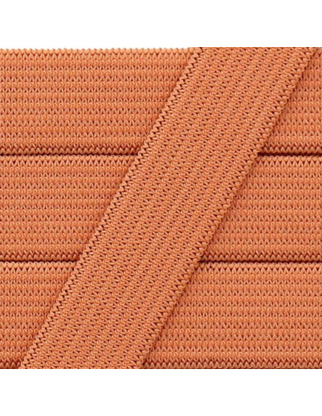 Soft elastic 15 mm - Salmon