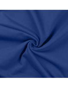Fleece sweatshirt fabric - Royal blue