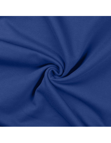 Fleece sweatshirt fabric - Royal blue