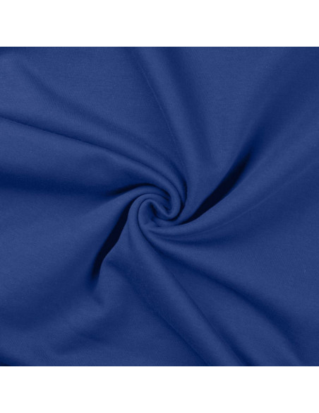 Fleece sweatshirt fabric - Royal blue