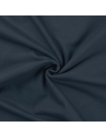 Fleece sweatshirt fabric - Denim blue