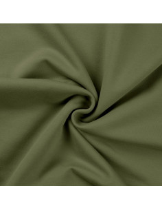 Fleece sweatshirt fabric - Khaki