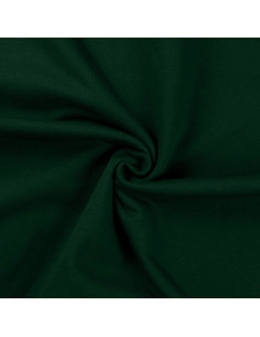 Fleece sweatshirt fabric - Bottle green