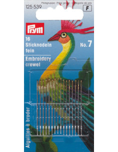 Embroidery needles No. 7