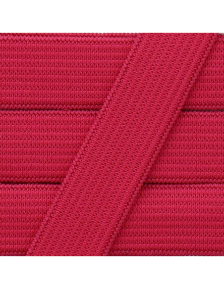 Soft elastic 15 mm - Fuchsia
