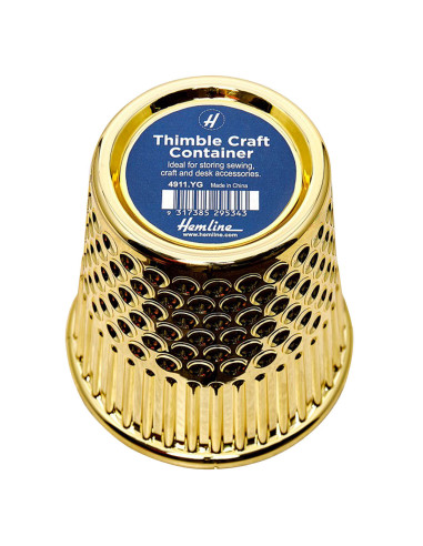 Decorative thimble - Gold