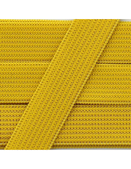 Soft elastic 15 mm - Yellow