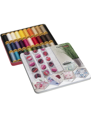 Box of 30 Gütermann cotton sewing threads