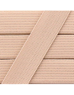 Soft elastic 15 mm - Beige