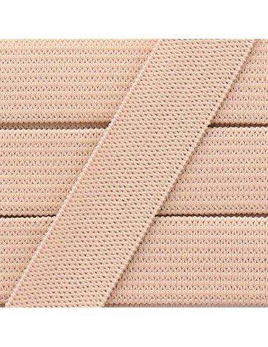 Soft elastic 15 mm - Beige