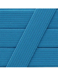 Soft elastic 15 mm - Blue