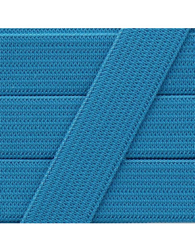 Soft elastic 15 mm - Blue