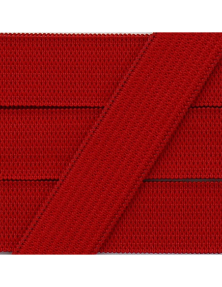 Soft elastic 15 mm - Red