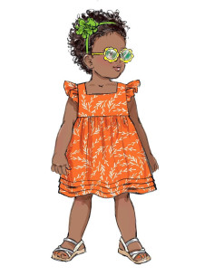 Dress pattern - Butterick 6885 2